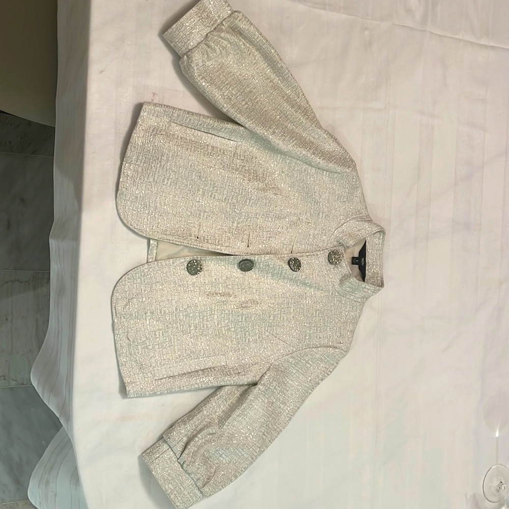 Women’s Silver Blazer sz.S